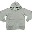 Load image into Gallery viewer, Buzz Rickson Hoodie Men's Plain Hoodie Zip Front Hooded Sweatshirt BR65623 Heather-Gray
