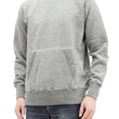 Load image into Gallery viewer, Buzz Rickson Plain Pullover Hoodie Men's Loop-wheeled Vintage Style Hooded Sweatshirt BR68914 113-Heather-Gray