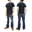 Load image into Gallery viewer, Buzz Rickson T-shirt Men's Short Sleeve Loopwheel Plain Pocket Tee BR78711 Black