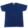 Load image into Gallery viewer, Buzz Rickson T-shirt Men's Short Sleeve Loopwheel Plain Pocket Tee BR78711 Navy-Blue