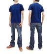 Load image into Gallery viewer, Buzz Rickson T-shirt Men's Short Sleeve Loopwheel Plain Pocket Tee BR78711 Navy-Blue