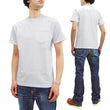 Load image into Gallery viewer, Buzz Rickson T-shirt Men's Short Sleeve Loopwheel Plain Pocket Tee BR78711 White