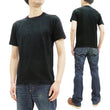 Load image into Gallery viewer, Buzz Rickson T-shirt Men's Plain T shirt Short Sleeve Loopwheel Tee BR78960 119 Black