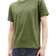 Load image into Gallery viewer, Buzz Rickson T-shirt Men's Plain T shirt Short Sleeve Loopwheel Tee BR78960 149 Olive