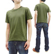 Load image into Gallery viewer, Buzz Rickson T-shirt Men's Plain T shirt Short Sleeve Loopwheel Tee BR78960 149 Olive