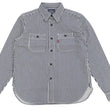 Load image into Gallery viewer, Studio D'artisan Hickory Shirt Men's Long Sleeve 14 Oz. Heavy Japanese Hickory Stripe Work Shirt D5335H