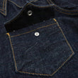 Load image into Gallery viewer, Studio D'artisan Denim Western Shirt Men's Long Sleeve 14 Oz. Heavy Japanese Solid Denim Shirt D5571