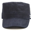 Load image into Gallery viewer, Studio D'artisan Denim Work Cap Men's Adjustable Flat Top Railroad Engineer Hat D7222