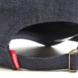 Load image into Gallery viewer, Studio D'artisan Denim Work Cap Men's Adjustable Flat Top Railroad Engineer Hat D7222