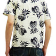 Load image into Gallery viewer, Duke Kahanamoku Men's Cotton Hawaiian Shirt Pineapple Short Sleeve Aloha Shirt DK37811 Off-White