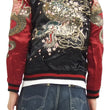 Load image into Gallery viewer, SATORI Japanese Souvenir Jacket Dragon Men's Sukajan GSJR-001 Black/Wine