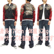 Load image into Gallery viewer, SATORI Japanese Souvenir Jacket Dragon Men's Sukajan GSJR-001 Black/Wine