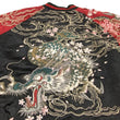 Load image into Gallery viewer, SATORI Japanese Souvenir Jacket Dragon Men's Sukajan GSJR-001 Black/Wine