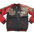 Load image into Gallery viewer, SATORI Japanese Souvenir Jacket Dragon Men's Sukajan GSJR-001 Black/Wine