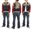 Load image into Gallery viewer, SATORI Japanese Souvenir Jacket Dragon Men's Sukajan GSJR-001 Black/Wine