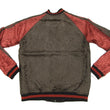 Load image into Gallery viewer, Satori Script Japanese Souvenir Jacket Koi Fish Carp Men's Sukajan GSJR-004 Black/Wine
