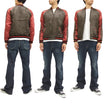 Load image into Gallery viewer, Satori Script Japanese Souvenir Jacket Koi Fish Carp Men's Sukajan GSJR-004 Black/Wine