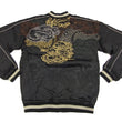 Load image into Gallery viewer, SATORI Japanese Souvenir Jacket Dragon Men's Sukajan GSJR-009 Black