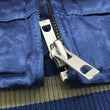 Load image into Gallery viewer, Satori Script Japanese Souvenir Jacket White Wolf Men's Sukajan GSJR-012 Navy-Blue/Beige