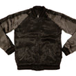 Load image into Gallery viewer, Satori Script Men's Japanese Souvenir Jacket Koi Fish Carp Sukajan GSJR-023 Black/Charcoal-Gray