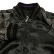Load image into Gallery viewer, Satori Script Men's Japanese Souvenir Jacket Geisha Skull Sukajan GSJR-024 Black/Purple