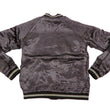Load image into Gallery viewer, Satori Script Men's Japanese Souvenir Jacket Dragon Embroidered Sukajan GSJR-026 Black/Navy-Blue