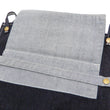 Load image into Gallery viewer, Lee Denim Wall Hanging Pockets Logo Graphic Connectable Organizer with Multipurpose Pockets LA0555-99 Deep Blue Indigo/Hickory-Stripe