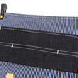 Load image into Gallery viewer, Lee Denim Wall Hanging Pockets Logo Graphic Connectable Organizer with Multipurpose Pockets LA0555-99 Deep Blue Indigo/Hickory-Stripe
