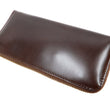 Load image into Gallery viewer, Men's Casual Leather Long Wallet Barns Outfitters Cordovan Zip Around Wallet LE-4318 Chocolate-Brown