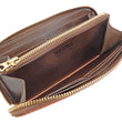 Load image into Gallery viewer, Men's Casual Leather Long Wallet Barns Outfitters Cordovan Zip Around Wallet LE-4318 Chocolate-Brown