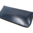 Load image into Gallery viewer, Men's Casual Leather Long Wallet Barns Outfitters Cordovan Zip Around Wallet LE-4318 Dark-Blue