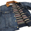 Load image into Gallery viewer, Lee Denim Jacket 101-LJ Men's Reissue Lee Storm Rider 101LJ Blanket-Lined Jacket LM5110 LM5110-526 Pre-Faded-Denim