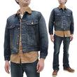 Load image into Gallery viewer, Lee Denim Jacket 101-LJ Men's Reissue Lee Storm Rider 101LJ Blanket-Lined Jacket LM5110 LM5110-526 Pre-Faded-Denim