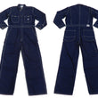 Load image into Gallery viewer, Lee Coverall Men's Reproduction of Union-All Long Sleeve Unlined Coveralls LM7213 LM7213-100 Rince Deep Blue Indigo Denim