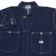 Load image into Gallery viewer, Lee Coverall Men's Reproduction of Union-All Long Sleeve Unlined Coveralls LM7213 LM7213-200 Rince Deep Blue Indigo