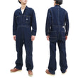 Load image into Gallery viewer, Lee Coverall Men's Reproduction of Union-All Long Sleeve Unlined Coveralls LM7213 LM7213-200 Rince Deep Blue Indigo