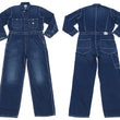 Load image into Gallery viewer, Lee Coverall Men's Reproduction of Union-All Long Sleeve Unlined Coveralls LM7213 LM7213-236 Faded-Denim