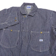 Load image into Gallery viewer, Lee Coverall Men's Reproduction of Union-All Long Sleeve Unlined Coveralls LM7213 LM7213-104 Hickory Stripe