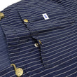 Load image into Gallery viewer, Lee Overalls Men's Casual Fashion Bib Overall High-Back LM7254 LM7254-2204 Indigo Twill with White Pinstripe Stitching