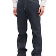 Load image into Gallery viewer, Lee Jeans 101Z with Zip fly Men's Regular Fit Straight Jeans LM8101 Made in Japan LM8101-500 One-Washed Deep Blue Indigo Denim