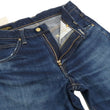 Load image into Gallery viewer, Lee Jeans 101Z with Zip fly Men's Regular Fit Straight Jeans LM8101 Made in Japan LM8101-526 Pre-Faded Blue Indigo Denim
