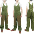 Load image into Gallery viewer, Lee Overalls Men's Casual Fashion Double Knee Duck Canvas Bib Overall High-Back LM8605 LM8605-121 Olive
