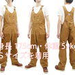 Load image into Gallery viewer, Lee Overalls Men's Casual Fashion Double Knee Duck Canvas Bib Overall High-Back LM8605 LM8605-145 Brown