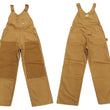 Load image into Gallery viewer, Lee Overalls Men's Casual Fashion Double Knee Duck Canvas Bib Overall High-Back LM8605 LM8605-145 Brown