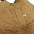 Load image into Gallery viewer, Lee Overalls Men's Casual Fashion Double Knee Duck Canvas Bib Overall High-Back LM8605 LM8605-145 Brown