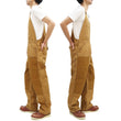 Load image into Gallery viewer, Lee Overalls Men's Casual Fashion Double Knee Duck Canvas Bib Overall High-Back LM8605 LM8605-145 Brown