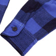 Load image into Gallery viewer, Momotaro Jeans Indigo Flannel Shirt Men's Heavy Herringbone Twill Buffalo Plaid Long Sleeve Work Shirt MLS1010M23