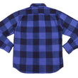 Load image into Gallery viewer, Momotaro Jeans Indigo Flannel Shirt Men's Heavy Herringbone Twill Buffalo Plaid Long Sleeve Work Shirt MLS1010M23