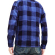 Load image into Gallery viewer, Momotaro Jeans Indigo Flannel Shirt Men's Heavy Herringbone Twill Buffalo Plaid Long Sleeve Work Shirt MLS1010M23
