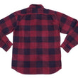 Load image into Gallery viewer, Momotaro Jeans Flannel Shirt Men's Herringbone Twill Buffalo Plaid Long Sleeve Work Shirt MLS1020M23 Red/Black